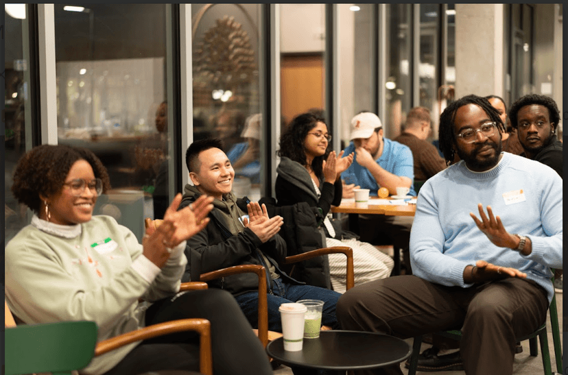 Community gathering fostering connection and belonging